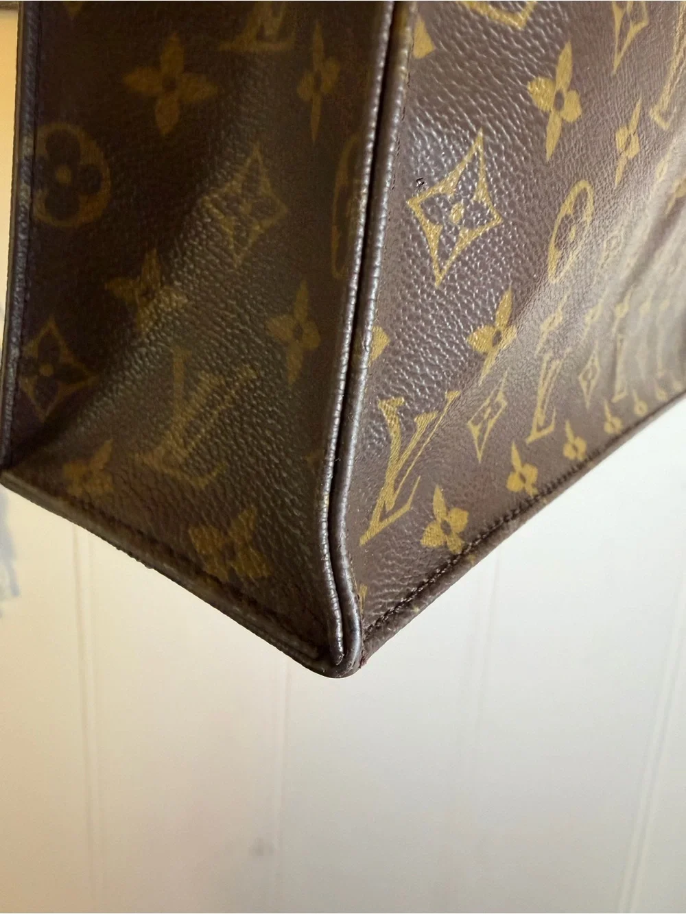 Louis Vuitton Sac Plat Monogram Tote Bag | Made in France | Vintage LV Shopper - Picture 5 of 16
